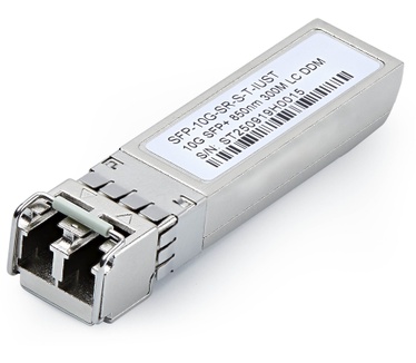 Startech.com Uncoded SFP+ Module, Industrieel Temperatuurbereik, 10Gbps, Multi Mode Glasvezel (MMF), 300m, LC Transceiver, 850nm