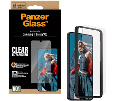 PanzerGlass PanzerGlass® Screen Protector Samsung Galaxy S26 | Ultra-Wide Fit w. EasyAligner