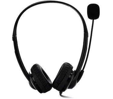 Acutek 218U VOLUME CONTROLL USB Headset - Zwart