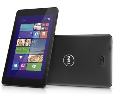 Dell Venue 8 Pro WiFi 64GB met Windows 8.1 Pro Zwart