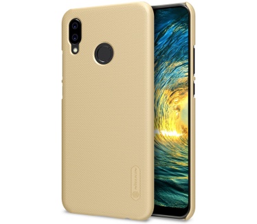 Nillkin Frosted Shield Hard Case voor Huawei P20 Lite - Goud  Goud