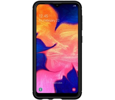 Spigen Rugged Armor Case Black Samsung Galaxy A10  Zwart