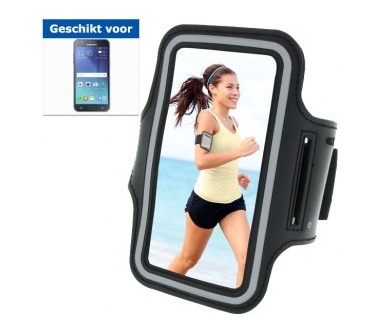 qMust Sport armband Samsung Galaxy J5 (Black)