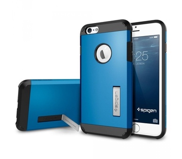 Spigen Case Tough Armor Apple iPhone 6 Plus SGP11054 (Electric Blue) voor iPhone 6 plus