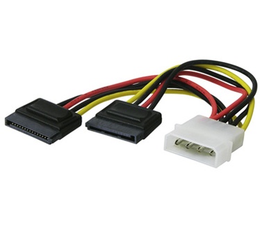 Wentronic SATA 4P/2xSATA PL