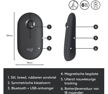 Logitech Pebble M350