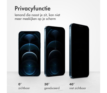 Accezz Gehard glas Privacy Screenprotector