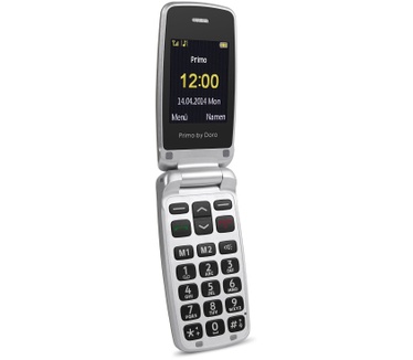 Doro Primo 405 Beige, Zilver