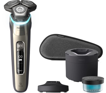 Philips Shaver series 9000 S9983/55 SkinIQ elektr. scheerapparaat SkinIQ voor nat/droog