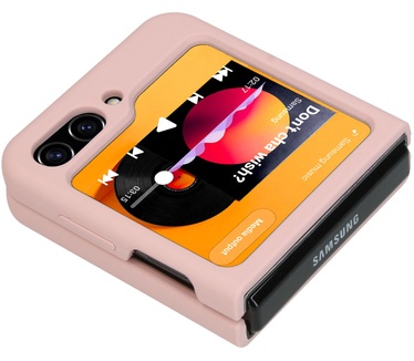 Accezz Liquid Silicone Backcover Samsung Galaxy Z Flip 5 - Roze