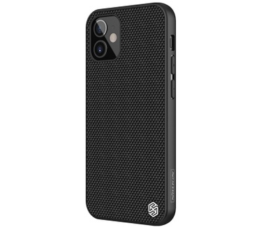 Nillkin Textured Hard Case - Apple iPhone 12 Mini (5.4") - Zwart Zwart