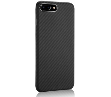 Nevox Originele Aramide Back Cover Hoesje voor de Apple iPhone 7 Plus / 8 Plus - Zwart (iPhone 7 Plus / 8 Plus) Zwart