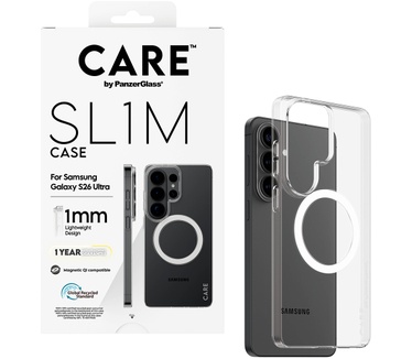 PanzerGlass CARE™ by PanzerGlass® SL1M Case Transparent w. Qi Samsung Galaxy S26 Ultra