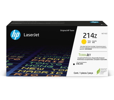 HP 214Z originele ultra high-capacity LaserJet-tonercartridge, geel