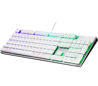 Cooler Master SK652 (TTC Red, Qwerty US) Wit
