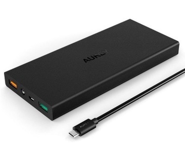 Aukey 16000mAh Quick Charge 3.0 Dual USB Powerbank (PB-T9) - Black