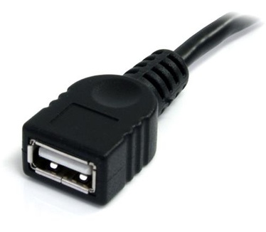 Startech.com 3 m USB 2.0 verlengkabel A to A zwart M/F