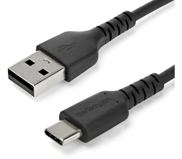 Startech.com USB 2.0 naar USB-C kabel 2m zwart Zwart
