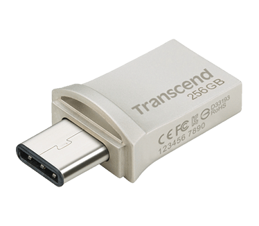 Transcend JetFlash JetFlash 890 256GB Grijs