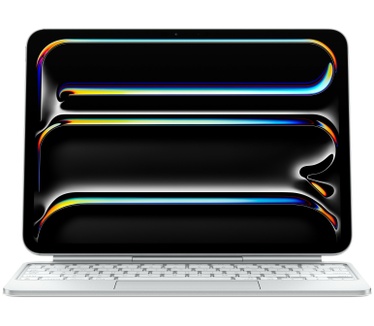 Apple iPad Pro (2024) 11" Magic Keyboard, Duits, Wit