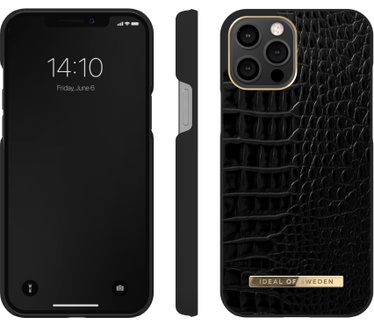iDeal of Sweden Atelier (iPhone 12 Pro Max) Zwart