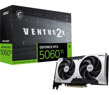 MSI GeForce RTX 5060 Ti 8G VENTUS 2X PLUS