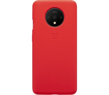 OnePlus 7T Silicone Bumper Case  Rood