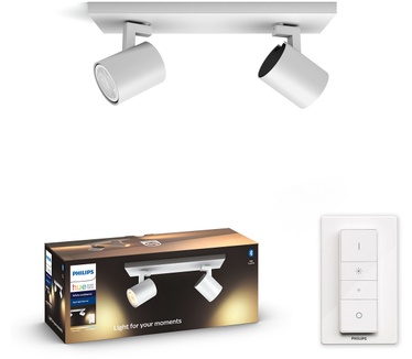 Philips Hue White ambiance Runner 2-licht spotbalk Wit (inclusief dimmer)