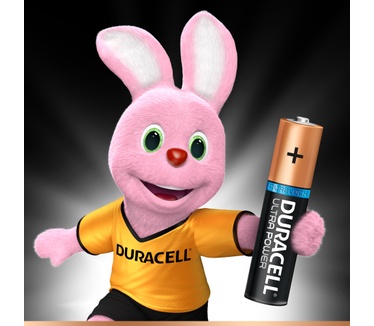 Duracell Ultra Power alkaline AAA-batterijen, verpakking van 4