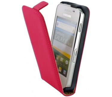 Mobiparts Mobiparts Premium Flip Case Samsung Galaxy Ace Pink