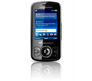 Sony Ericsson Walkman Spiro W100i  Zwart