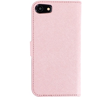 Mobiparts Saffiano Wallet Case Apple iPhone 7, iPhone 8 Pink