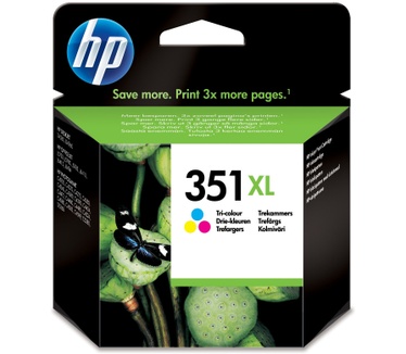 HP 351XL Tri-colour Inkjet Print Cartridge