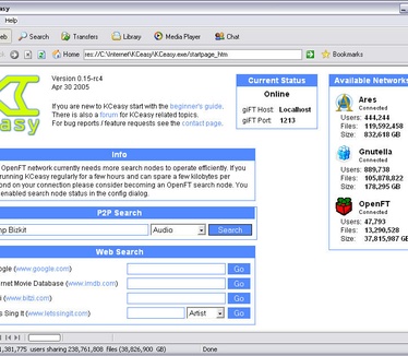 KCeasy 0.15 RC 4 screenshot
