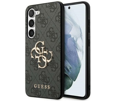 Guess 4G Metal Logo Back Case - Samsung Galaxy A55 (A556) - Grijs Grijs