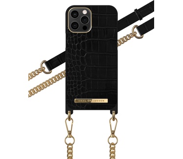 iDeal of Sweden Necklace Case (iPhone 12 Pro Max) Zwart