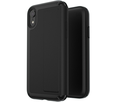 Speck Presidio Folio Leather iPhone XR (iPhone XR) Zwart