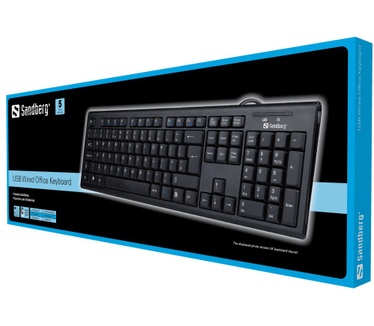 Sandberg Wired USB Office Keyboard (Qwerty Scandinavisch)