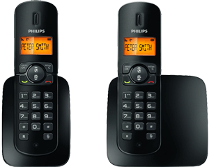 Philips CD1802B Duo DECT telefoon