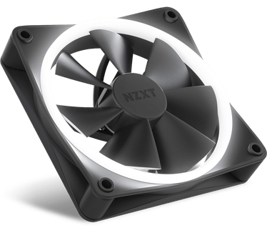 NZXT F120 RGB Duo, Single pack, Zwart, 120mm