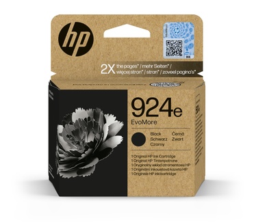 HP 924e EvoMore originele zwarte inktcartridge