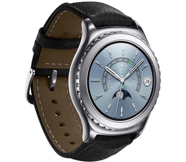 Samsung Gear S2 Classic Zilver (Bruin, Zwart)