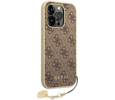 Guess 4G Charms Back Case Apple iPhone 14 Pro Max (6.7") - Bruin Bruin