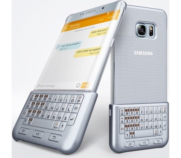 Samsung Galaxy S6 EdgePLUS Keyboard Cover Origineel - Zilver