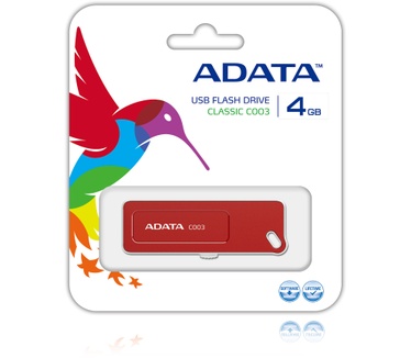 Adata Classic C003 4GB Rood