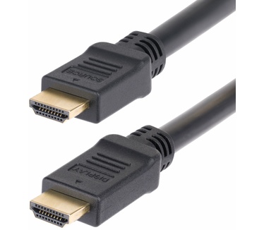 Startech.com 15m Actieve HDMI 2.0 Kabel, CMP, Plenum Rated, High Speed HDMI Kabel, 4K 60Hz, 18Gbps, HDR10/HDCP 2.2/ARC, CMP HDMI Kabel voor Plenumruimten