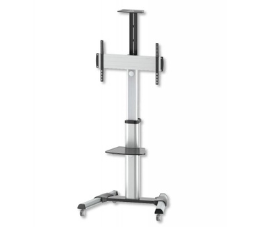 Techly Floor Support Trolley for LCD / LED / Plasma 37-70 with Shelf " ICA-TR15