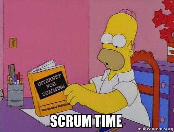 scrum time
