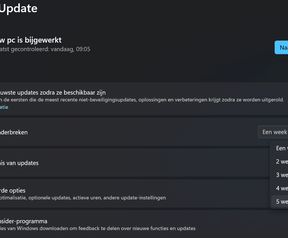 Huidige Windows Update-systeem
