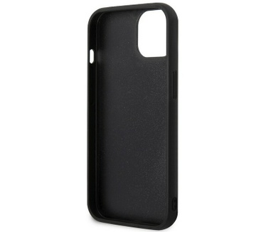 Karl Lagerfeld 3D K&C Back Case - iPhone 15 Plus (6.7") - Zwart Zwart